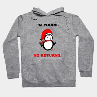 Christmas Funny Penguin Design for couples Hoodie